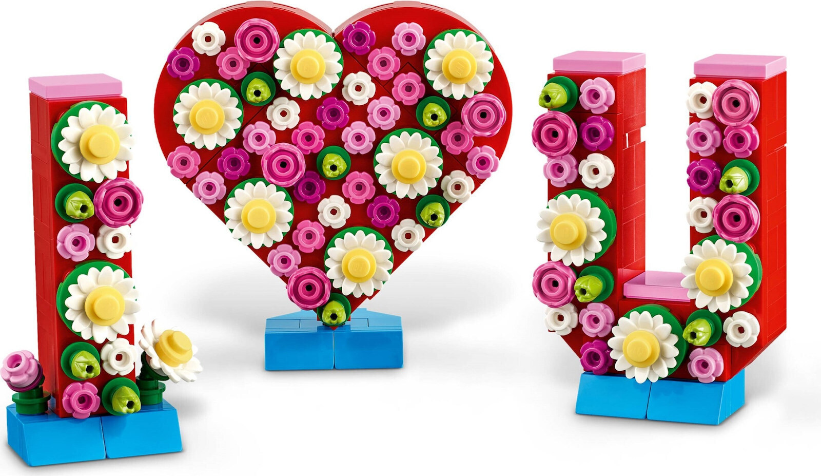 LEGO Cuburi de Construit Love Letters Valentine's Day pentru 8+