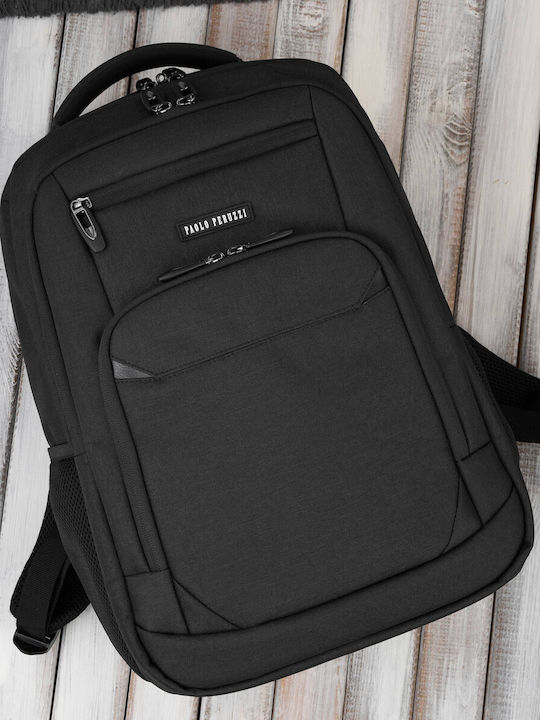 Rucsac Laptop Bărbați Backpack Travel Office Multifuncțional Impermeabil Căptușit Negru As-03-bl Rucsac Laptop Bărbați Backpack Travel Office Multifuncțional Impermeabil Căptușit Negru As-03-bl