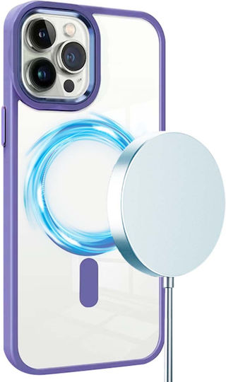 Jaym Stoßstange Hülle für iPhone 17 Pro Max Magsafe Stoßfest Lila