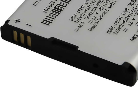 Avizar Replacement Battery Zte Mf90 Router Li-ion 3.7v 2300mah 8.5wh Grey