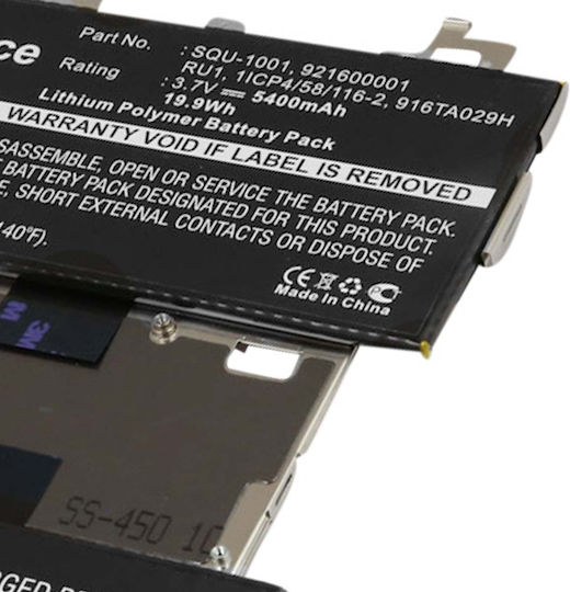 Li-polymer Батерия Blackberry PlayBook 3.7v 20wh 5400mah Черна