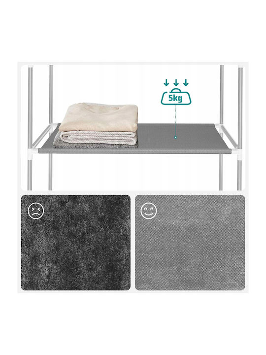 Metalică Suport pentru pantofi L60xW30xH90cm