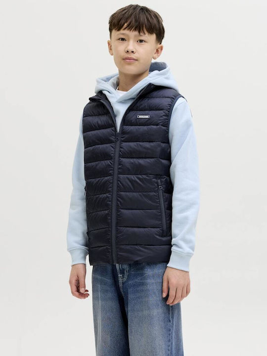 Kinder Freizeitjacke Ärmellos Blau