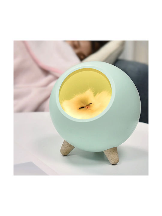 Techkidz Sleepy Cat Nightlight Children Blue