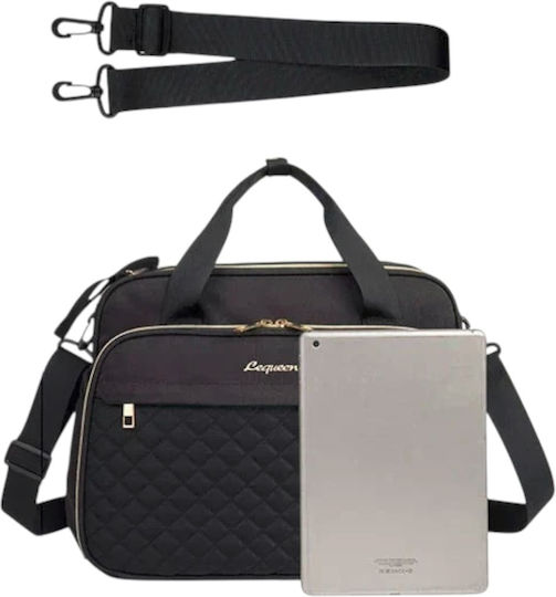 Lequeen Shoulder/Hand Diaper Bag Gray
