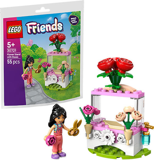 LEGO Friends Blumenständer mit Rosen für 5+ Jahre 55 Stück