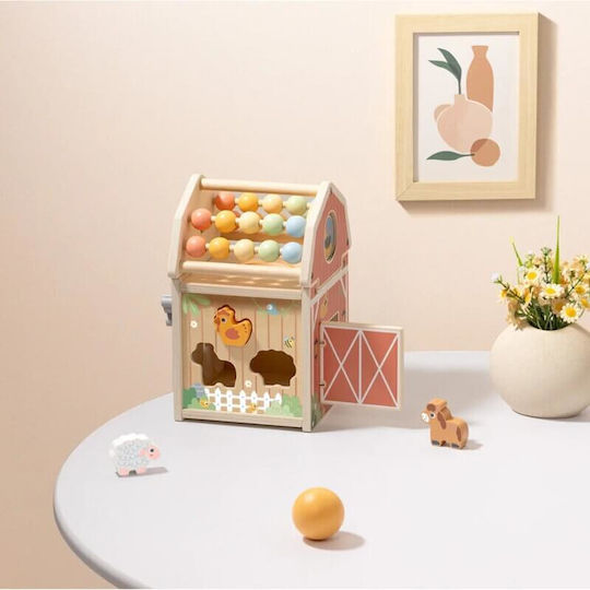 Tooky Toys Παιχνίδι Ταξινόμησης Σχημάτων από Ξύλο