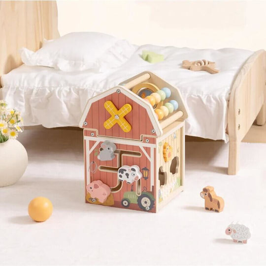 Tooky Toys Παιχνίδι Ταξινόμησης Σχημάτων από Ξύλο