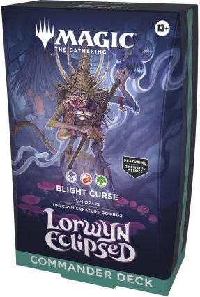 Lorwyn Eclipsed Commander Deck Fluch des Verderbens Magic: The Gathering