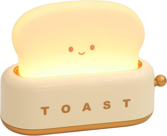 Techkidz Toasted Nachtlichter Für Das Kinderzimmer Weiß Gelb