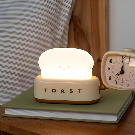 Techkidz Toasted Nachtlichter Für Das Kinderzimmer Weiß Gelb