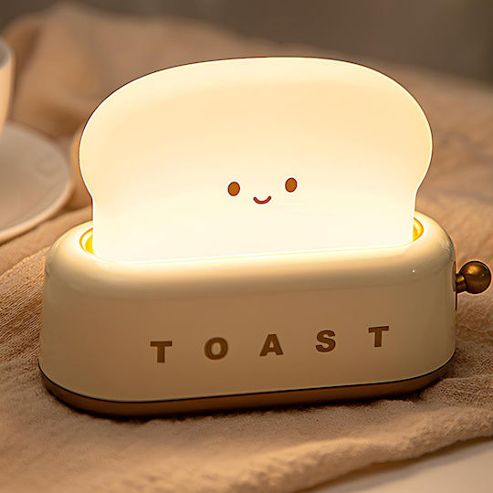 Techkidz Toasted Nachtlichter Für Das Kinderzimmer Weiß Gelb
