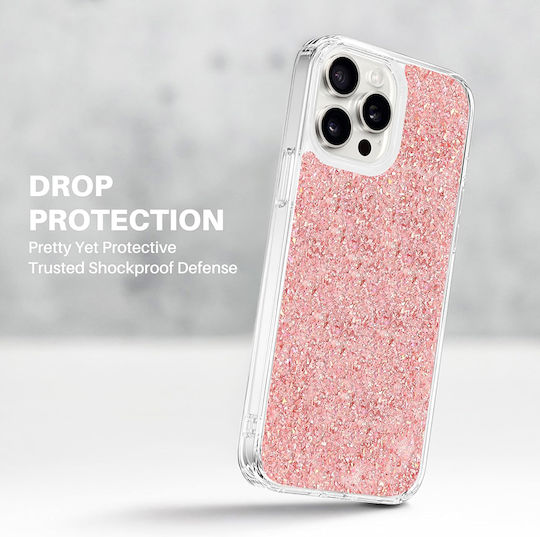 Techsuit Sparkly Back Cover Multicolour (Moto G54)