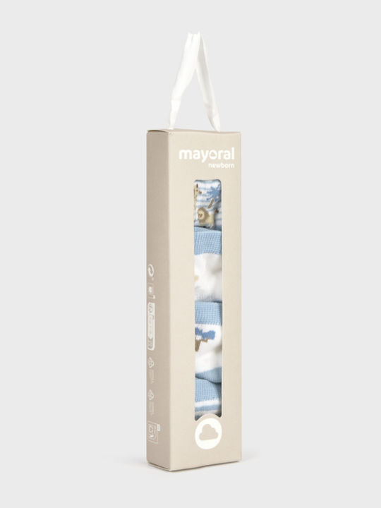 Mayoral Kids' Socks Knee-High Blue 4 Pairs
