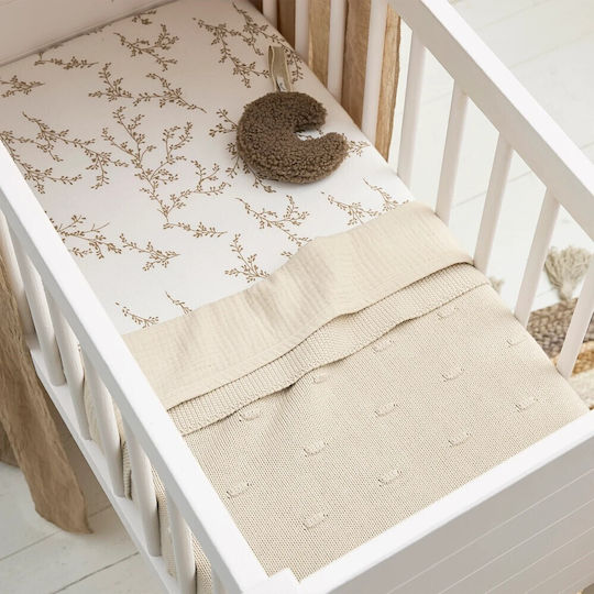 Meyco Blanket Knitted Beige 100x150cm