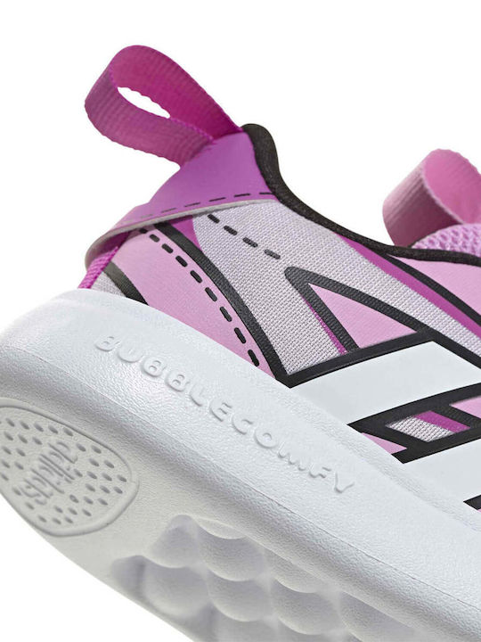 Bubblecomic I Kids Sports Shoes Running Slip-On Purple