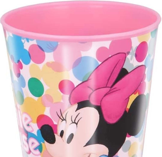 Stor Παιδικό Ποτηράκι Minnie Mouse από Πλαστικό Πολύχρωμο 430ml για 36m+