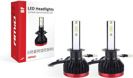 Alista Home Lămpi Autoturismului H1 Canbus LED 6000K Alb rece 12V 50W 2buc