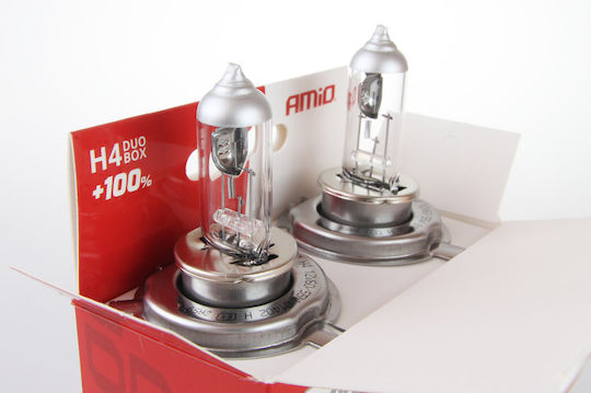 Alista Home Lămpi Autoturismului H4 / P43T Halogen 12V 55W 2buc