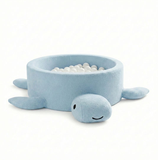 Meow Baby Bällebad aus Stoff Blau
