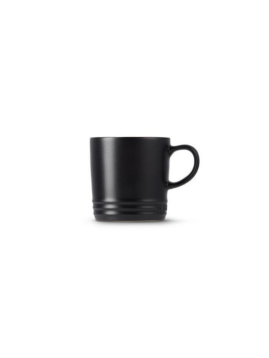 Le Creuset Κούπα Κεραμική Μαύρη 350ml