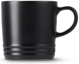 Le Creuset Κούπα Κεραμική Μαύρη 350ml