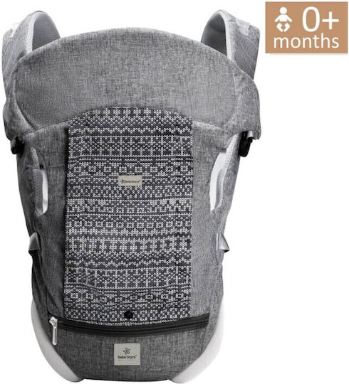 Bebe Stars Classic Carrier Cuddle Smoked Grey