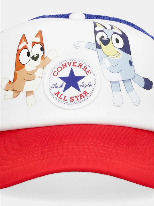 Converse Παιδικό Καπέλο Jockey Λευκό Converse Παιδικό Καπέλο Jockey Λευκό