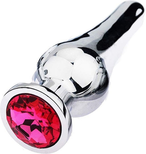 SMD Deeper Rocket Metall Analspielzeug Anal Plug S 10cm Silber Pink