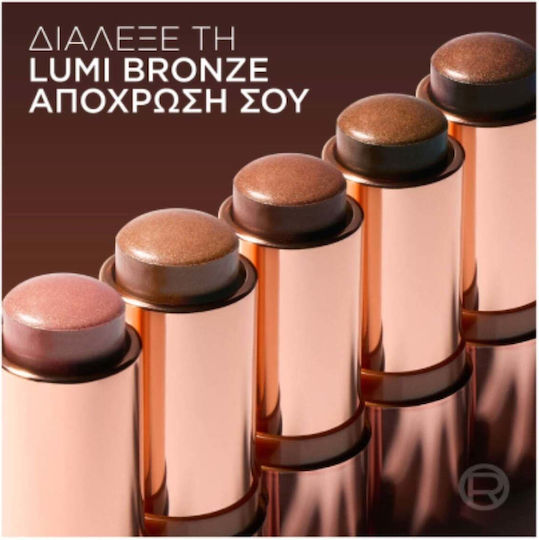 L'Oreal Paris Bronzer Lumi Le Schatten Stick Soleil Schatten 100 Sunkissed Rose 9gr