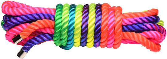 Bondage Fetish Rainbow Bondage Rope 4.88m Shots