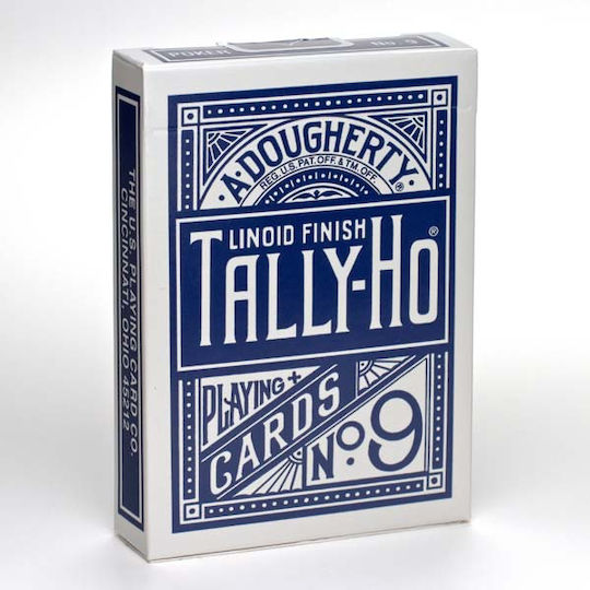 Bicycle – Tally-ho Fan Back Playing Cards Red Blue