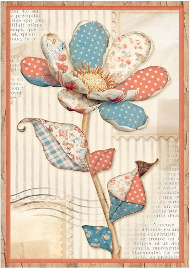 Set of 8 Decoupage Rice Papers Stamperia 10.5×14.8cm Family