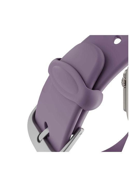 Decoded Ares Splice Band Apple Watch 38 To 42mm In Silicone Purple