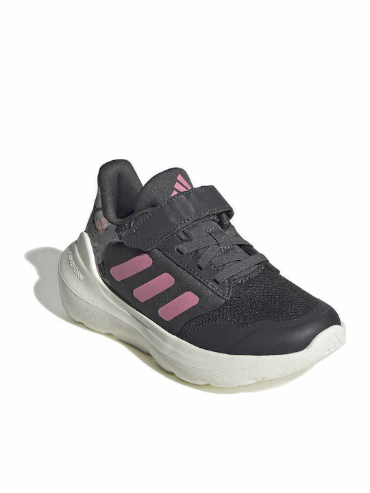 Tensaur Run 3.0 El C Kids Sports Shoes Running With Hoop & Loop Closure Gray
