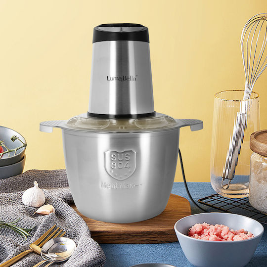 Luma Bella 800w Tocător Electric Multifuncțional 3l Argintiu