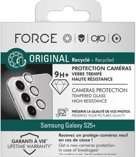 Force Glass Lens Protector Samsung Galaxy S25 Plus Ultra-resistant Sienna