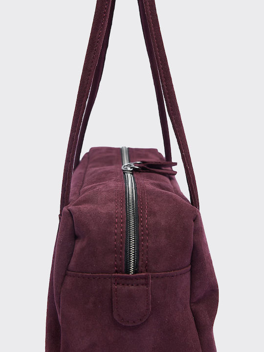 Silhouette Baguette Large Women's Bag Shoulder Burgundy
