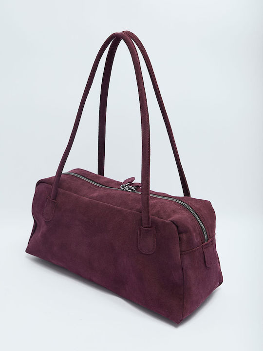 Silhouette Baguette Large Women's Bag Shoulder Burgundy