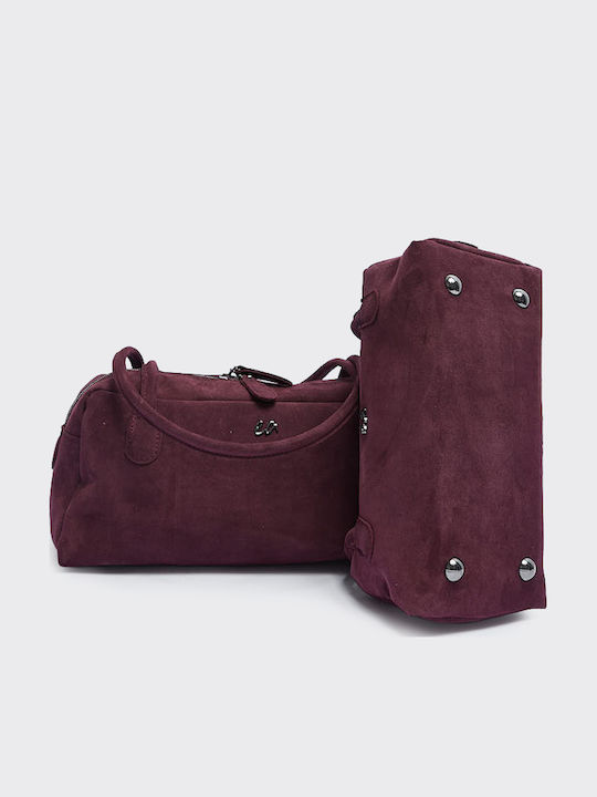 Silhouette Baguette Large Women's Bag Shoulder Burgundy