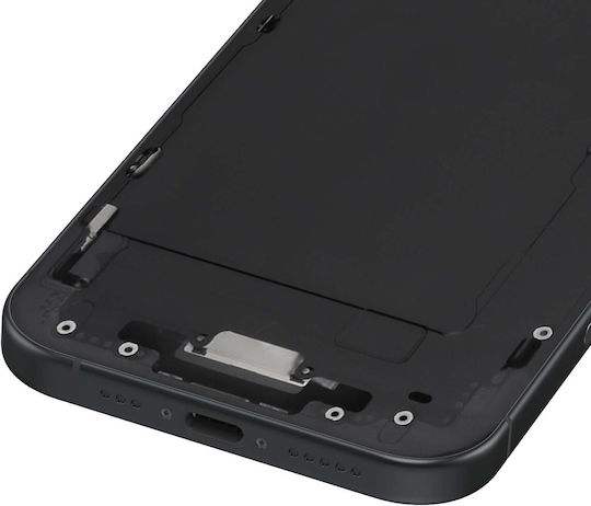 Avizar Central Chassis iPhone 16 Точно Пасващ Черен