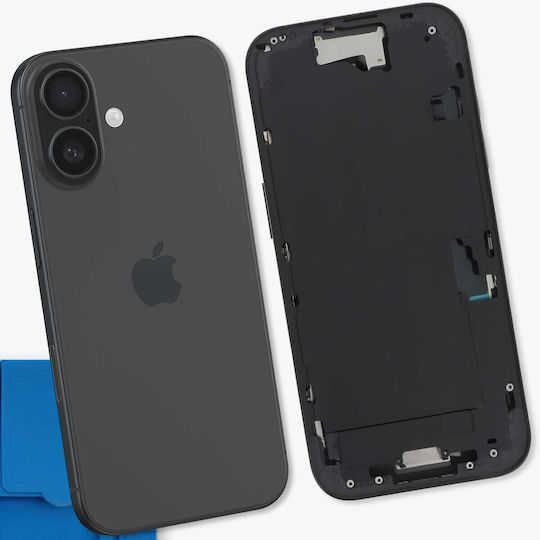 Avizar Central Chassis iPhone 16 Точно Пасващ Черен