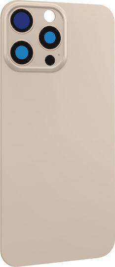 Avizar Replacement Back Cover Iphone 16 Pro Max Integrated Adhesive Beige