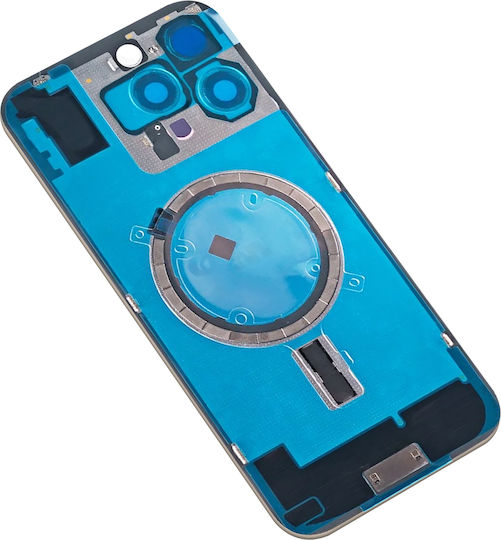 Avizar Replacement Back Cover Iphone 16 Pro Max Integrated Adhesive Beige