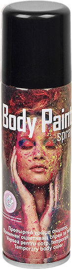 Karneval Body Painting 125ml Schwarz