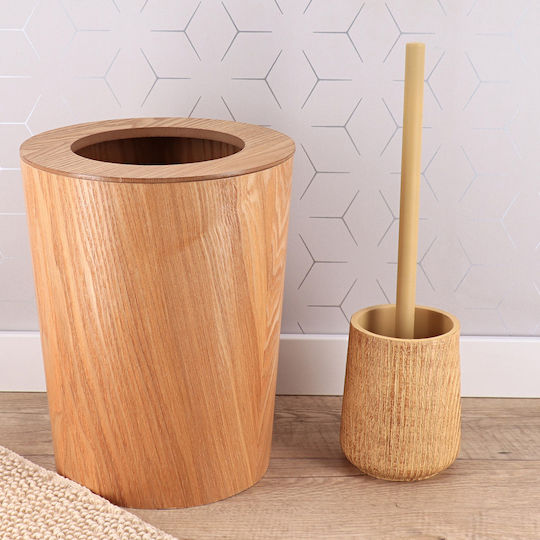Kunststoff Badezimmer Toilettenbürste Beige