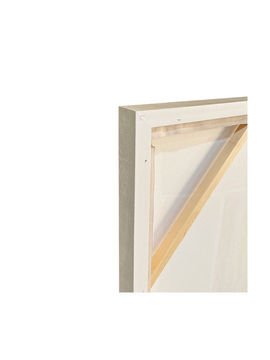 InTheBox Fractal A Gemälde Dekorative Rahmen 82,6x4,3x122,6cm Segeltuch Beige Braun Schwarz Ps 034673