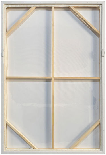 Inthebox Cradle Decorative Painting Frame 82.6x4.3x122.6cm Canvas Beige Brown Black Grey Ps 034671