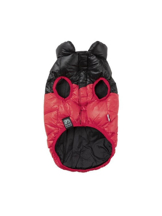 Fuzzyard Harlem Кучешки палта Червен XLarge с дължина на гръбчето 60 см.
