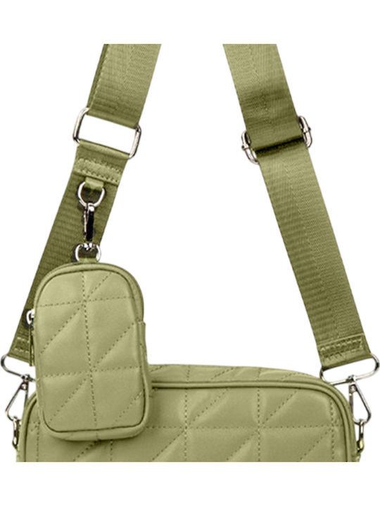 Eko Handbag Pocket Camelia Green